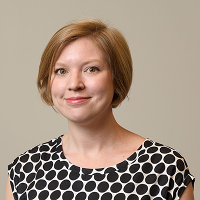 Melanie Newport, associate professor of history, on Oct. 17, 2017. (Peter Morenus/UConn Photo)